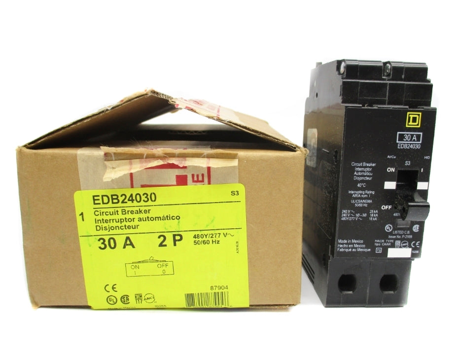 SQUARE D EDB24030 30A 277V NSMP