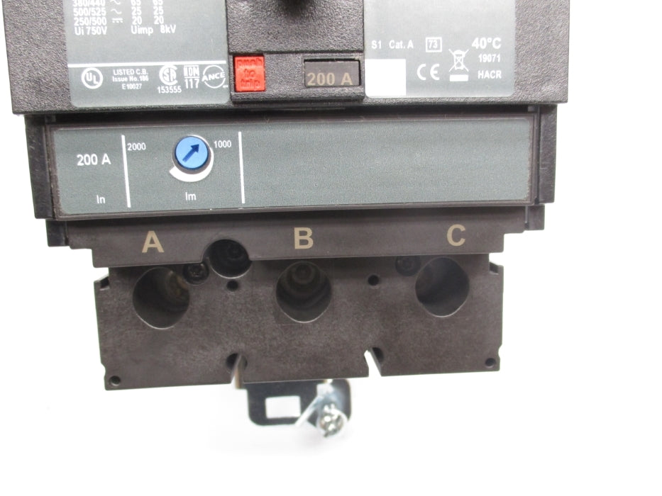 SQUARE D JJA36200 200A 600V NSMP