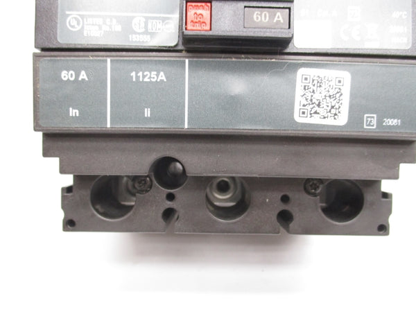 SQUARE D HDL36060 600V 60A NSMP
