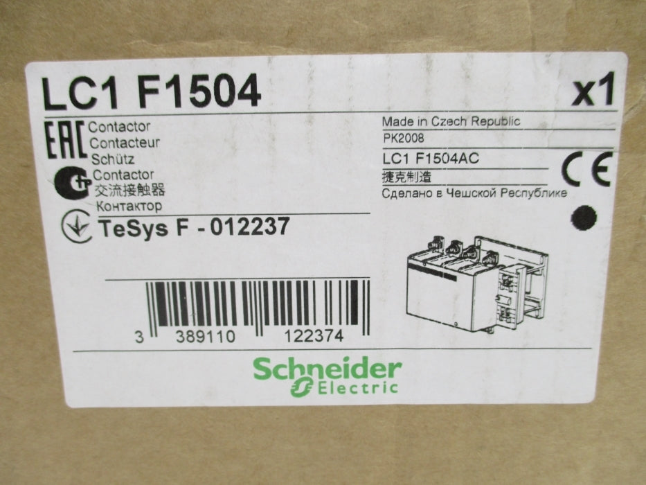 SCHNEIDER ELECTRIC LC1F1504 (AS PICTURED) NSMP