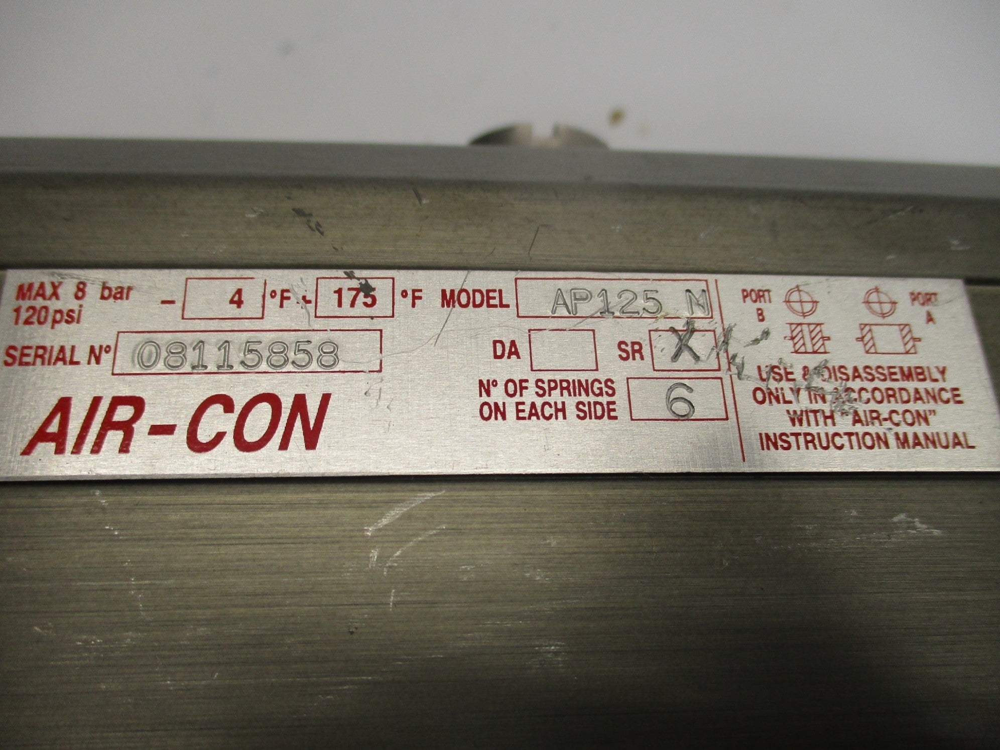 AIR-CON AP125N NSNP