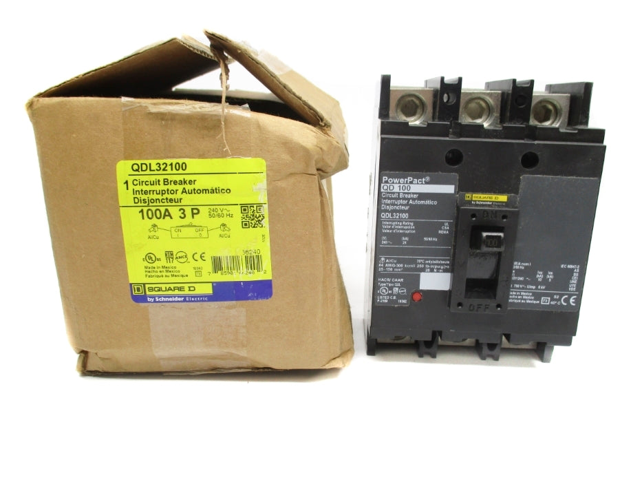 SQUARE D QDL32100 100A 240V NSMP