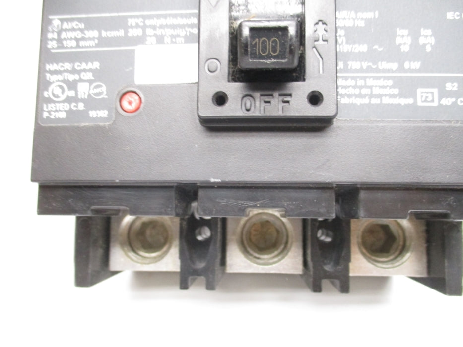 SQUARE D QDL32100 100A 240V NSMP