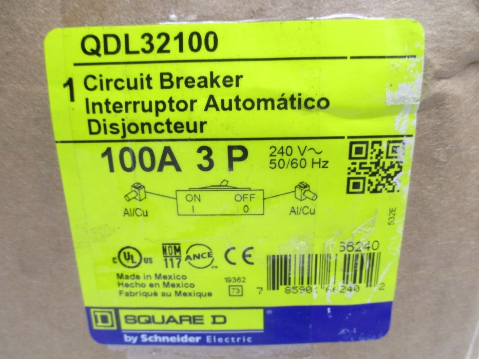 SQUARE D QDL32100 100A 240V NSMP