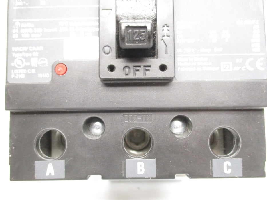 SQUARE D QDA32125 125A 240V NSNP