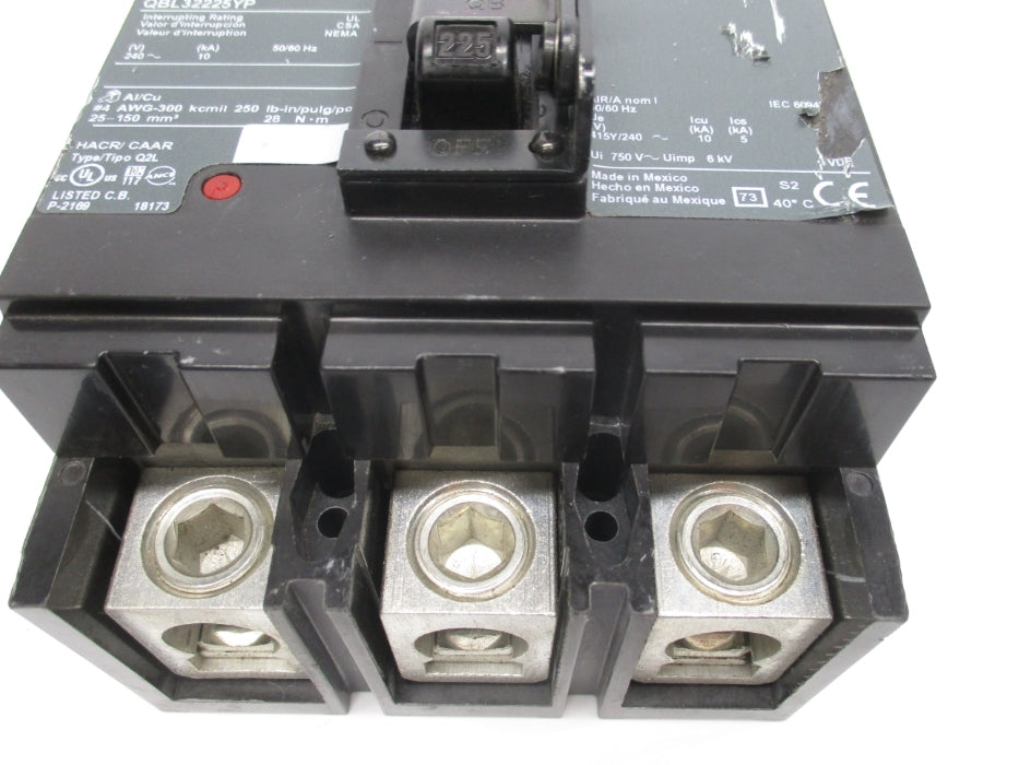 SQUARE D QBL32225YP 240V 225A NSNP
