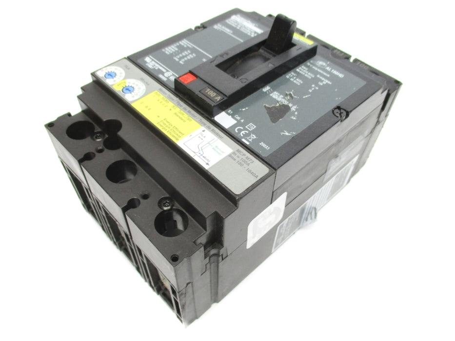 SQUARE D HJL36100M73 100A 600V NSNP