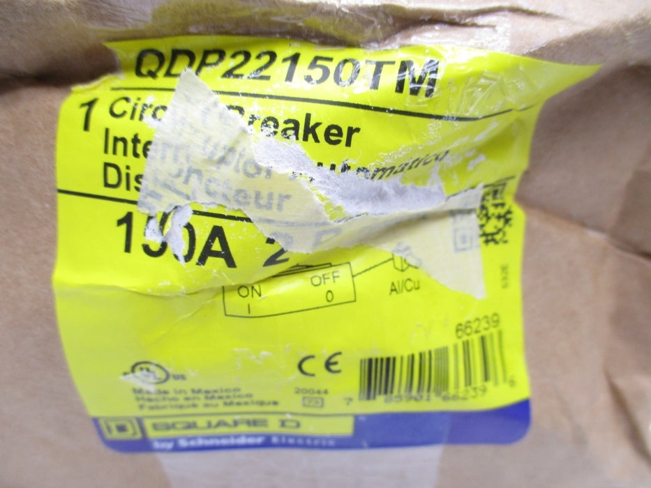 SQUARE D QDP22150TM 150A 240V (AS PICTURED) NSMP