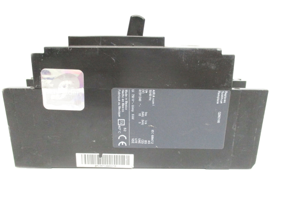 SQUARE D QBP22100TM 100A 240V NSNP