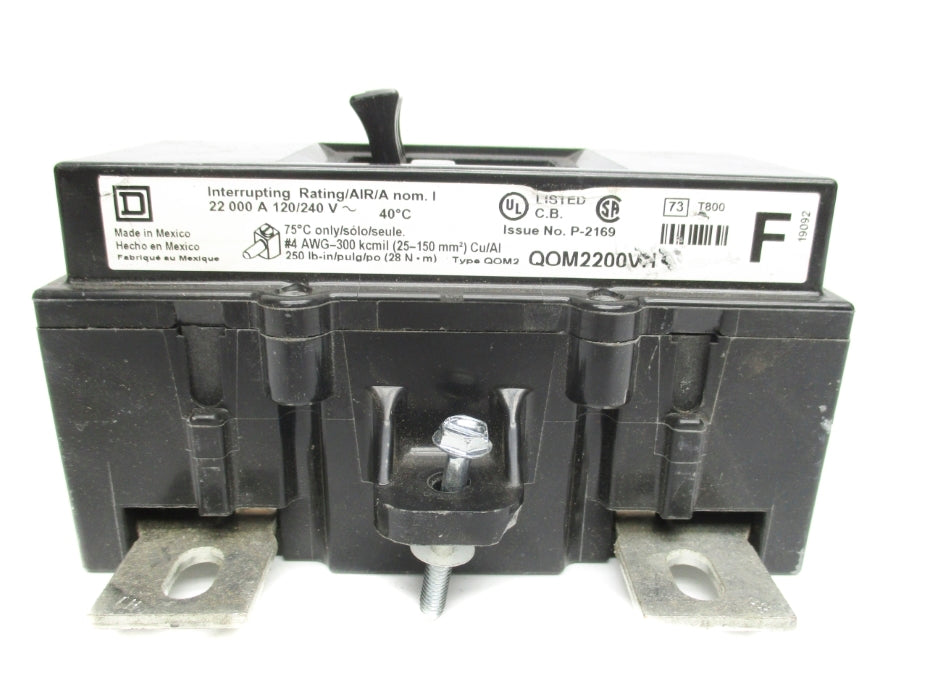 SQUARE D QOM2200VH 200A 120/240V NSNP
