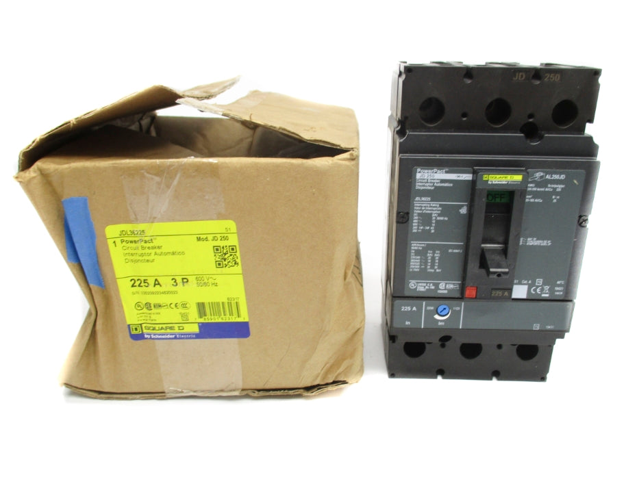 SQUARE D JDL36225 225A 600V NSMP