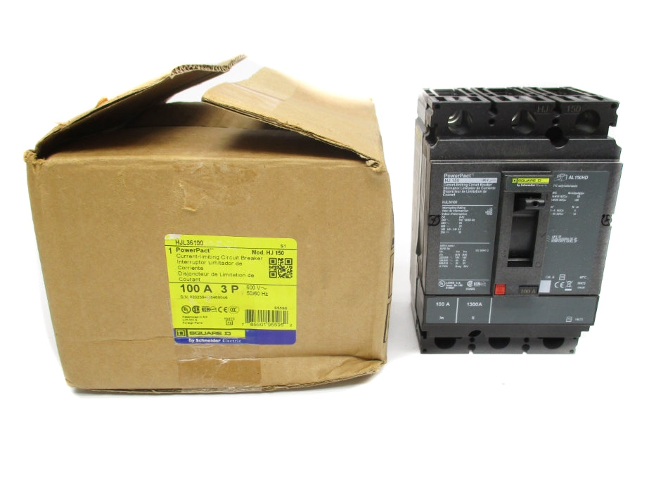 SQUARE D HJL36100 100A 600V NSMP