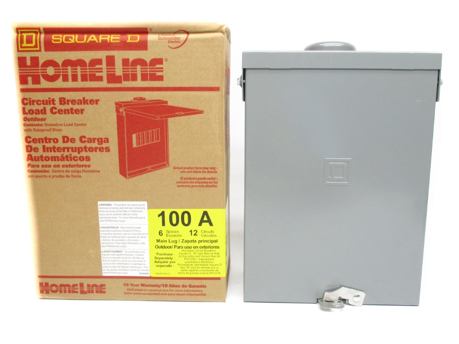 SQUARE D HOM612L100RBCP SER. 002 NSMP