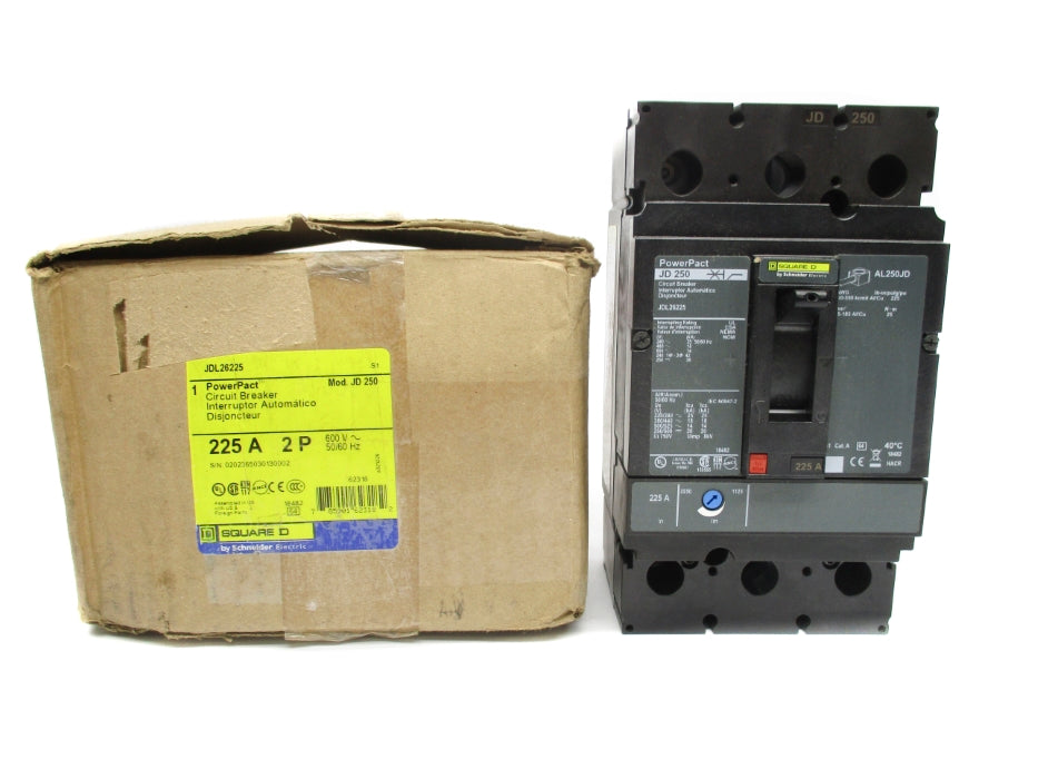 SQUARE D JDL26225 225A 600V NSMP