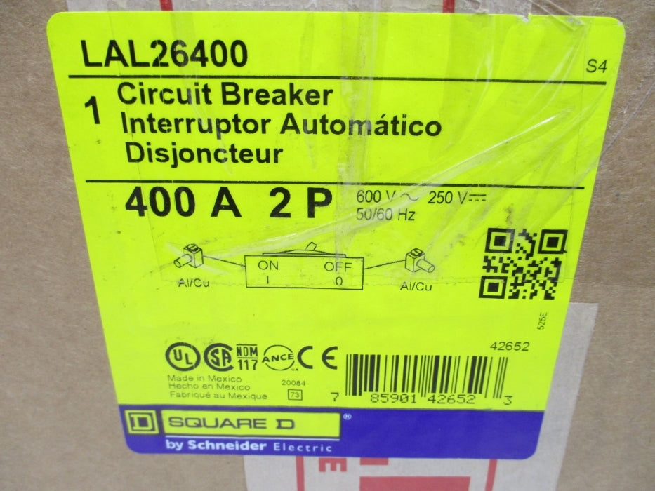 SQUARE D LAL26400 400A 600V NSMP