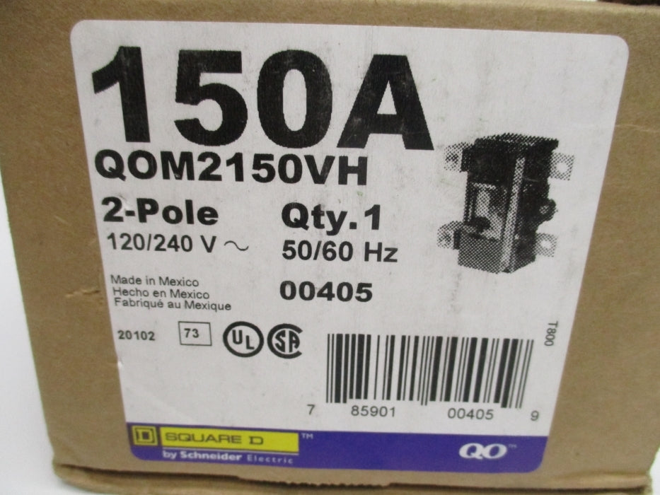 SQUARE D QOM2150VH 120/240V 150A NSMP