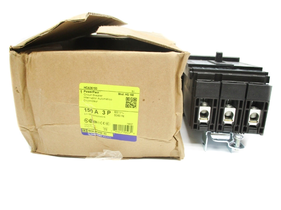 SQUARE D HGA36150 150A 600V NSMP