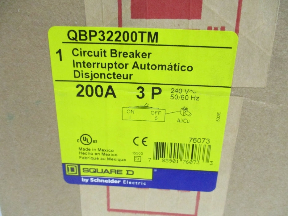 SQUARE D QBP32200TM 200A 240V NSMP