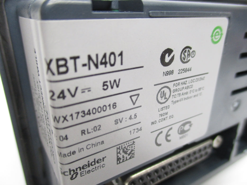 SCHNEIDER ELECTRIC XBTN401 NSMP