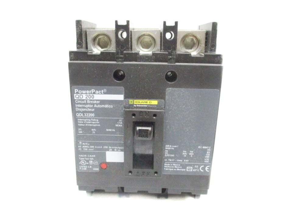 SQUARE D QDL32200 200A 240V (GREEN) NSNP