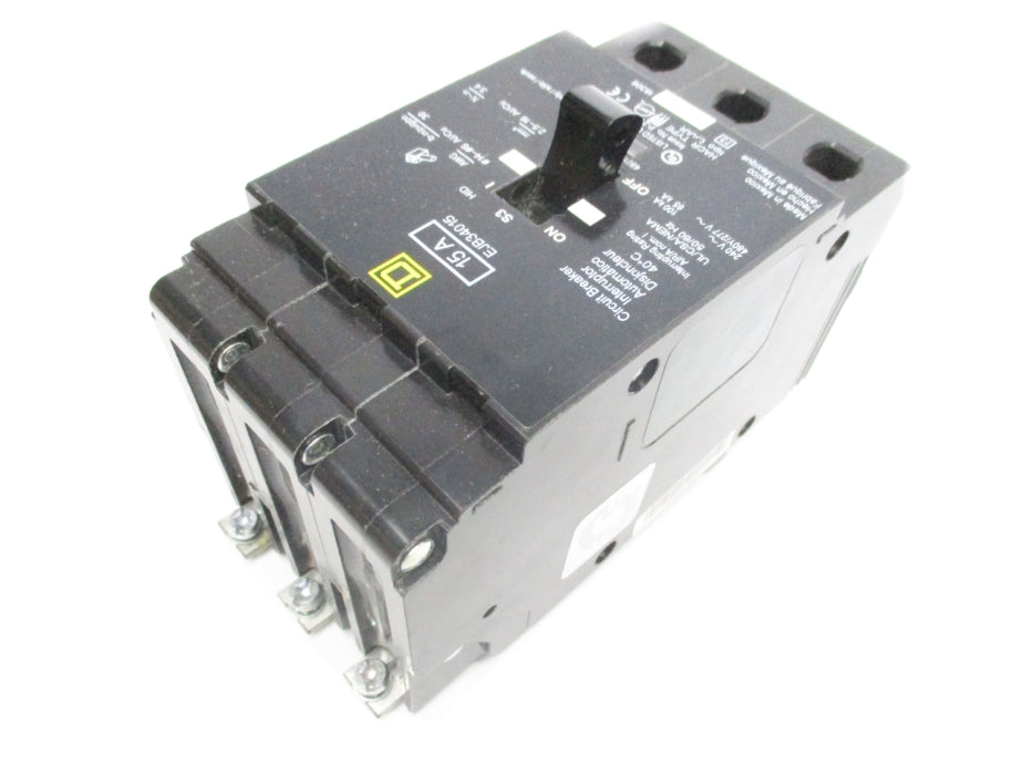 SQUARE D EJB34015 15A 277V NSMP