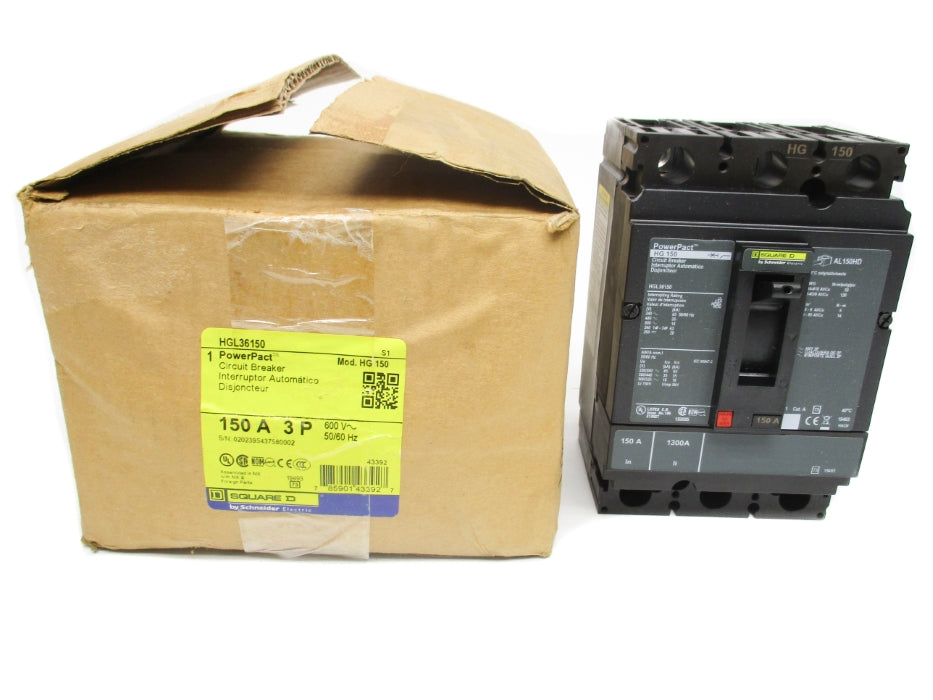 SQUARE D HGL36150 150A 600V NSMP