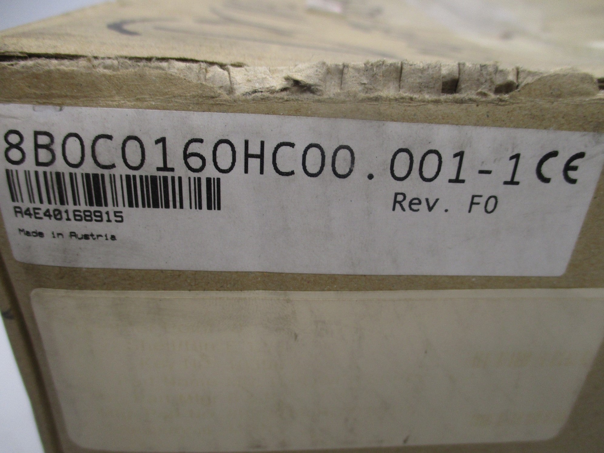 ACOPOS 8B0C0160HC00.001-1 NSMP