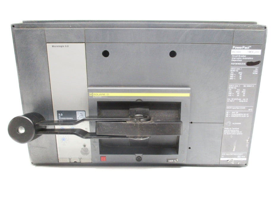 SQUARE D RGF36160U31A 600V 1600A (AS PICTURED) UNMP