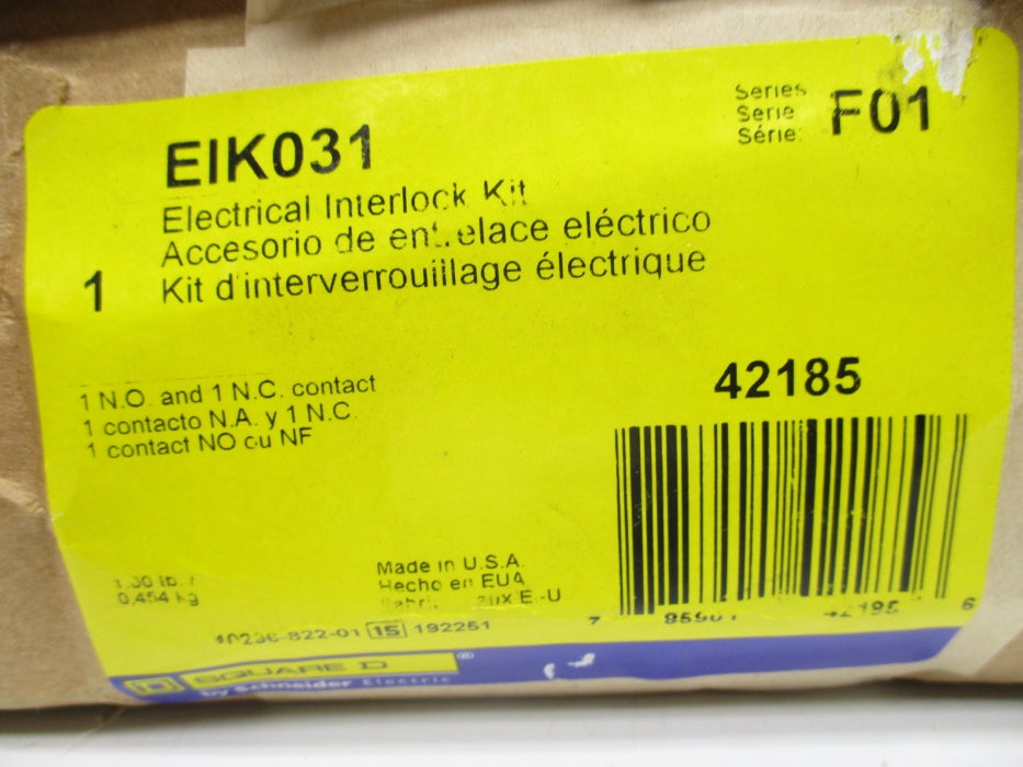 SQUARE D EIK031 SER. F01 NSFS