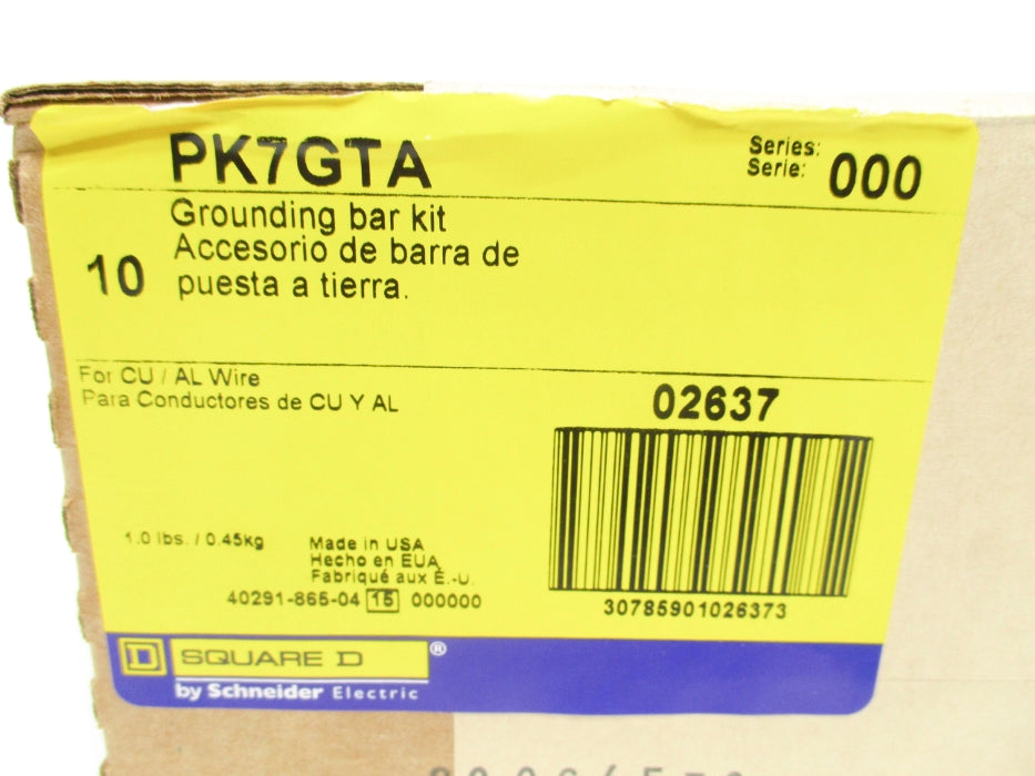 SQUARE D PK7GTA SER. 000 (PKG OF 10) NSFS