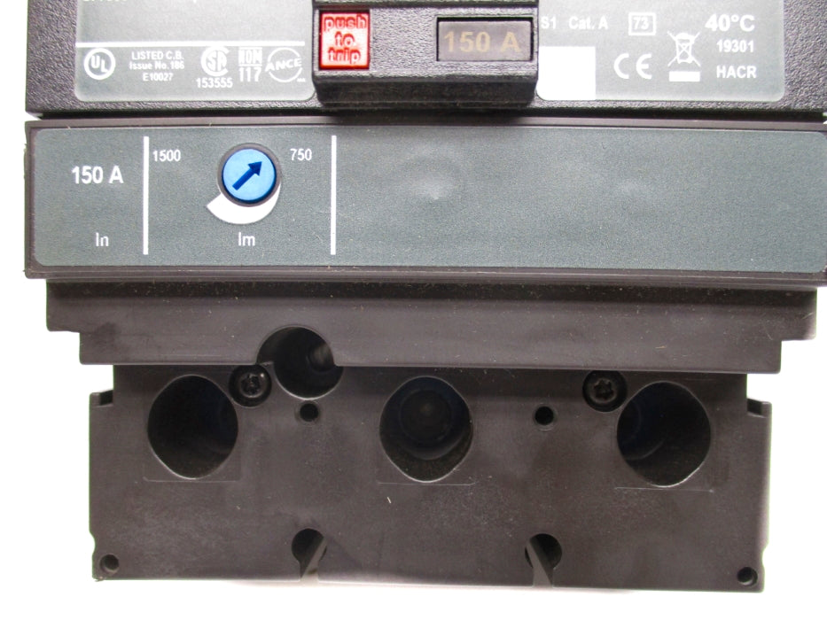 SQUARE D JDL36150 600V 150A (AS PICTURED) NSNP