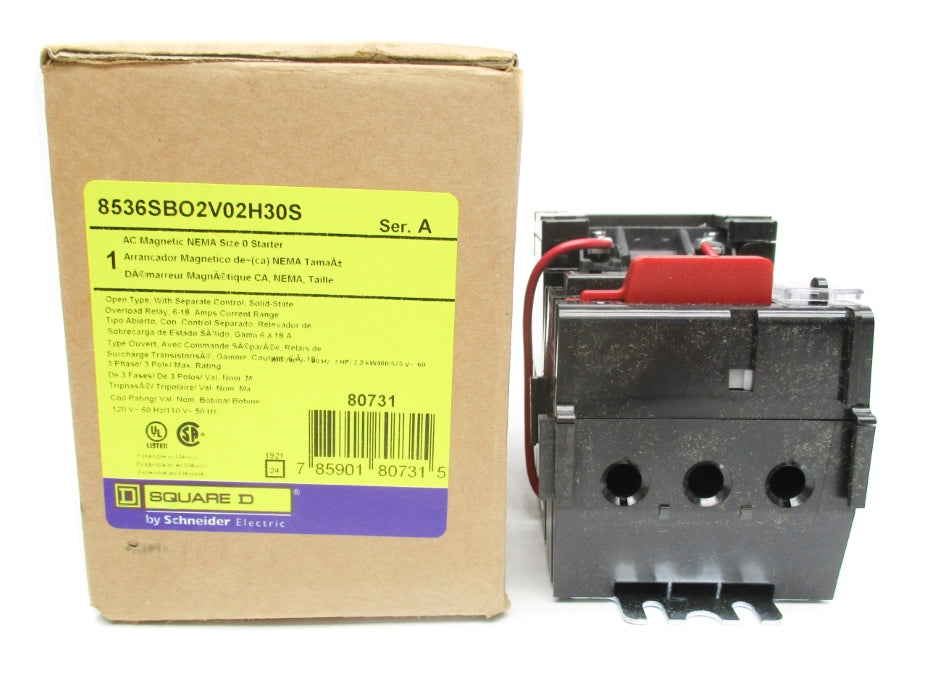 SQUARE D 8536SBO2V02H30S SER. A NSMP