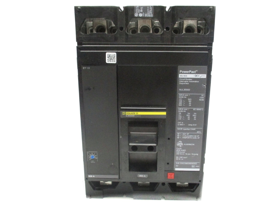 SQUARE D MJL36800 800A 600V NSNP