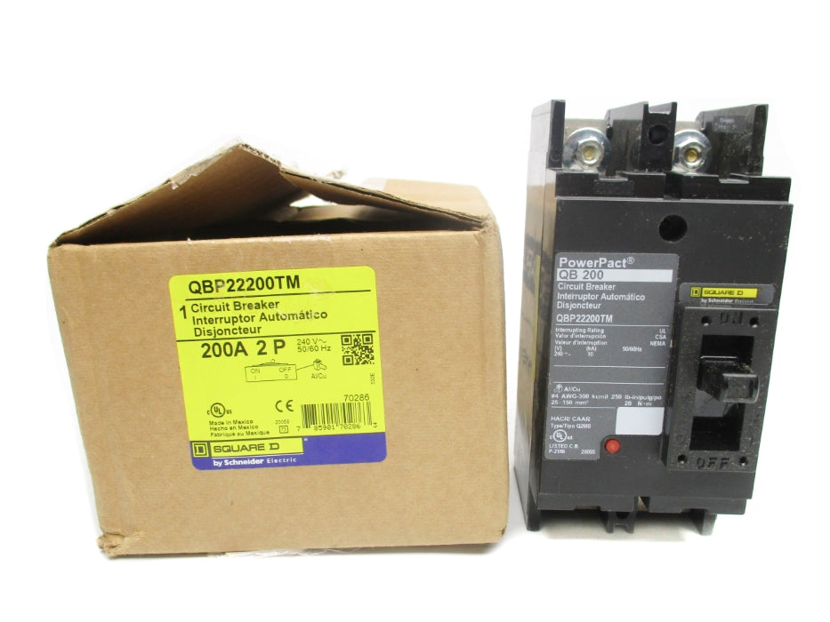 SQUARE D QBP22200TM 200A 240V NSMP