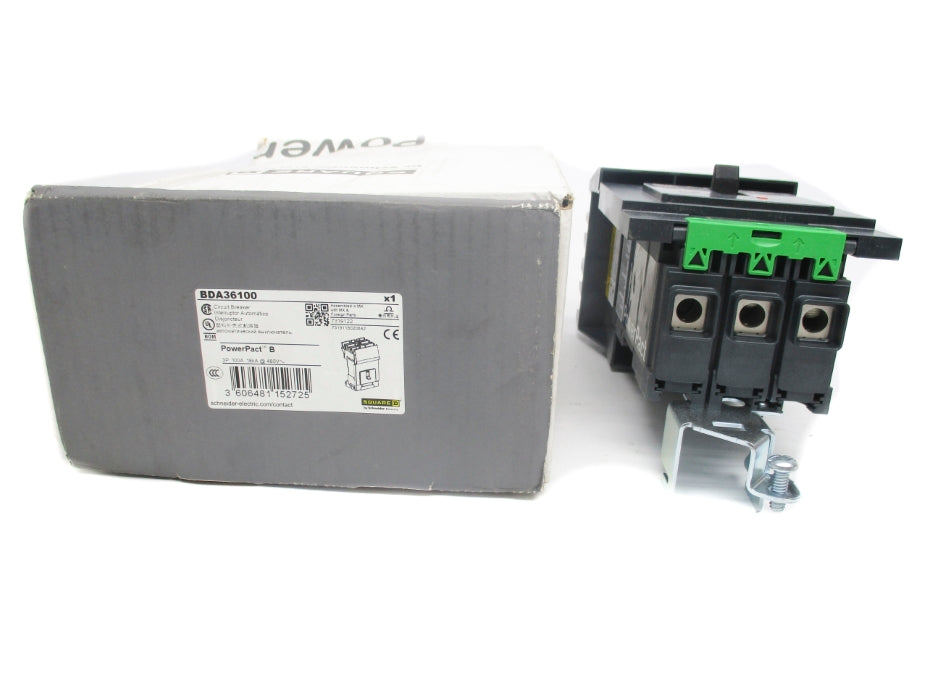 SQUARE D BDA36100 100A 480V NSMP