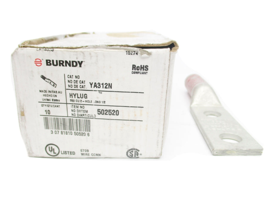 BURNDY YA31-2N (PKG OF 10) NSMP