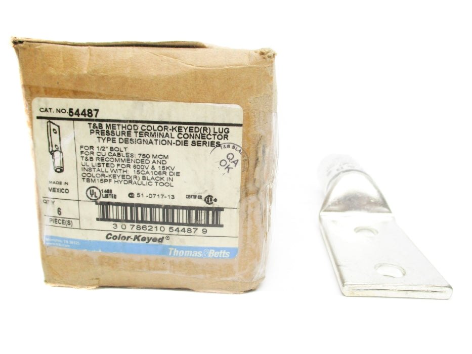 THOMAS&BETTS 54487 (PKG OF 6) NSMP
