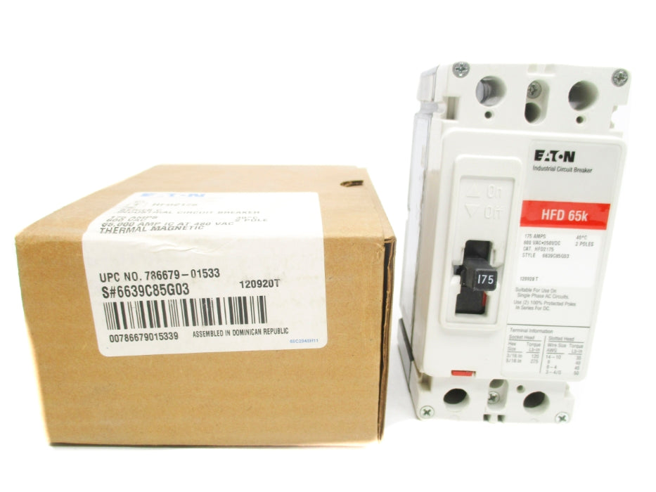 EATON HFD2175 SER. C 175A 600VAC NSMP