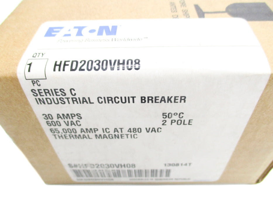 EATON HFD2030VH08 SER. C 30A 600VAC NSMP