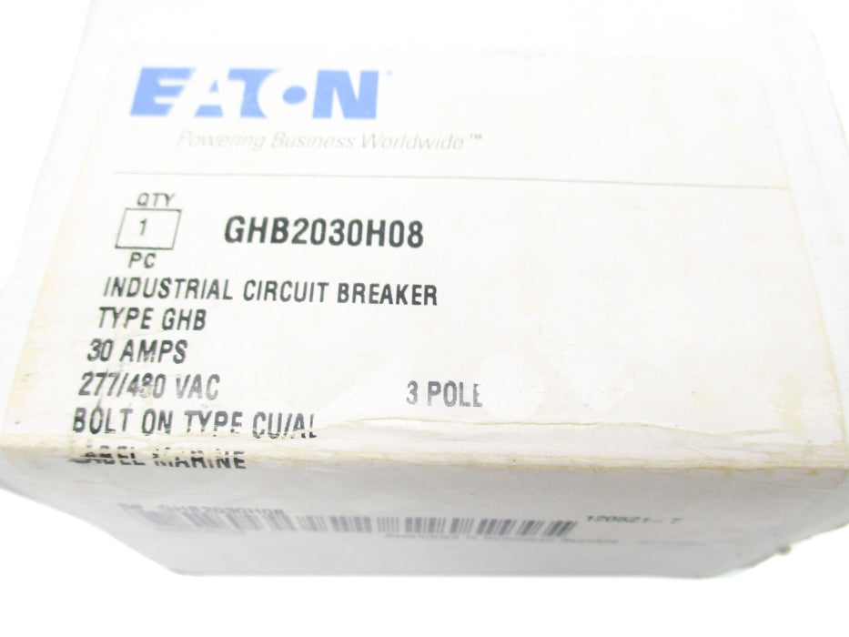 EATON GHB2030H08 30A 277/480VAC NSMP