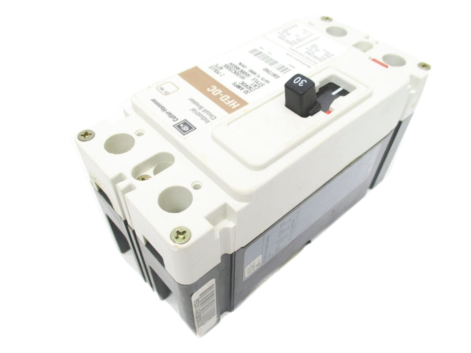CUTLER HAMMER HFDDC2030L SER. C 30A 250VDC NSMP