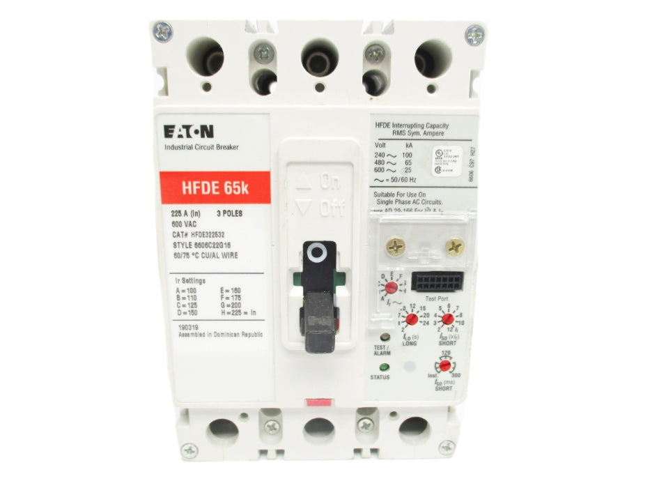 EATON HFDE322532 225A 600VAC UNMP