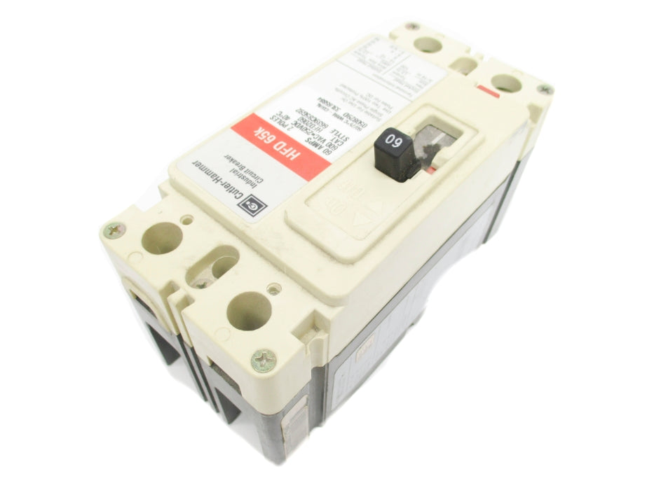 CUTLER HAMMER HFD2060 60A 600VAC UNMP