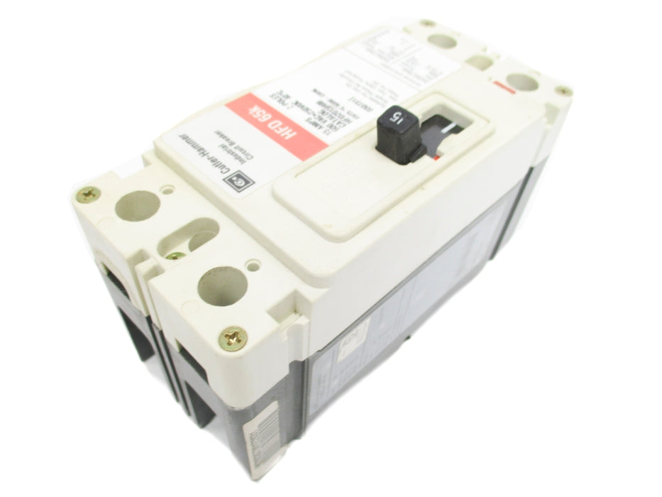 CUTLER HAMMER HFD2015H08 15A 600VAC UNMP