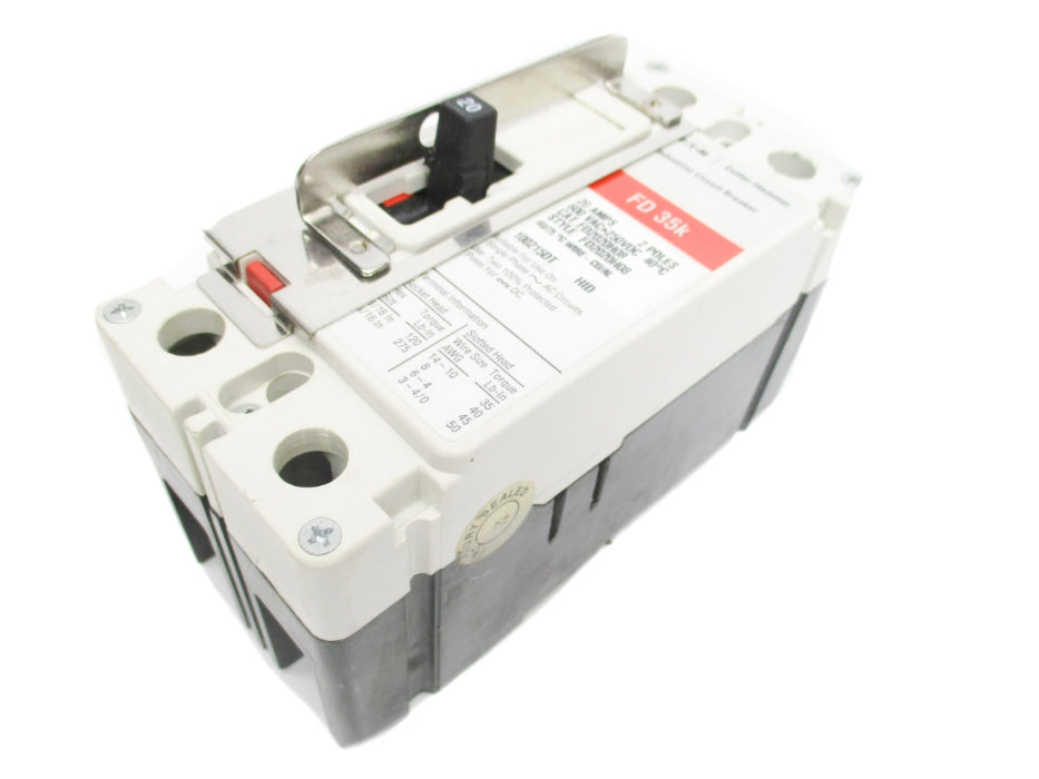 CUTLER HAMMER FD2020H08 20A 600VAC UNMP