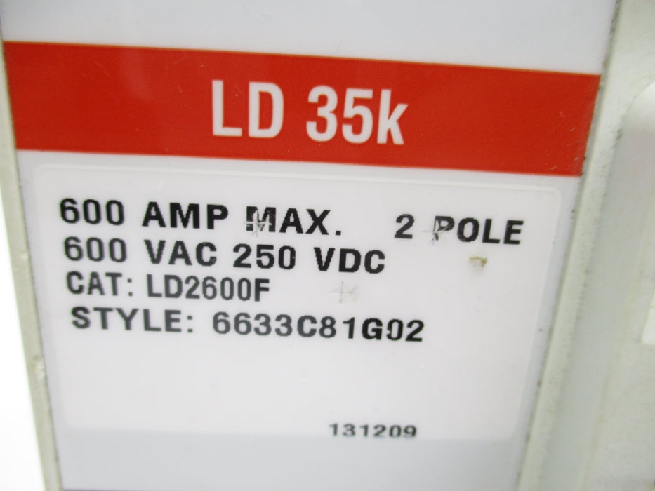 EATON LD2600F 600VAC NSNP