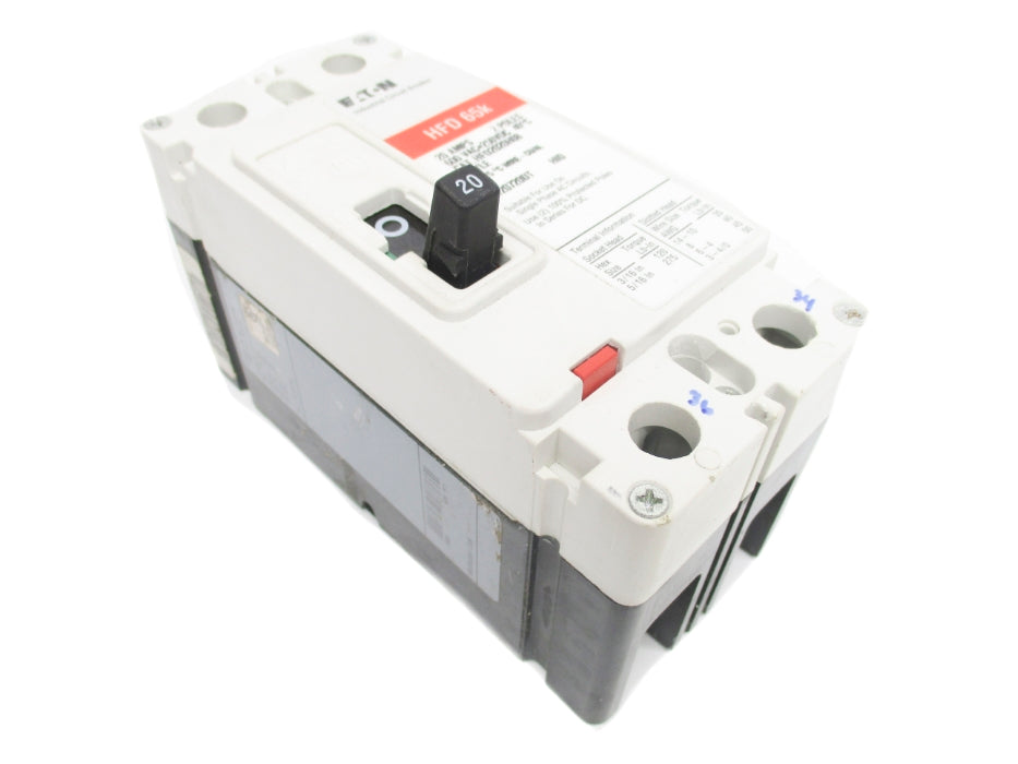 EATON HFD2020H08 20A 600VAC UNMP