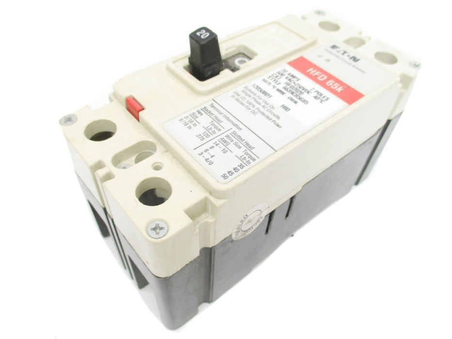 EATON HFD2020 20A 600VAC UNMP