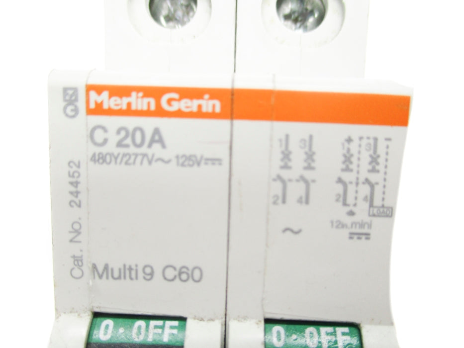 MERLIN GERIN 24452 20A 277V UNMP