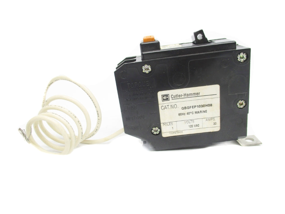 CUTLER HAMMER QBGFEP1030H08 30A 120VAC UNMP